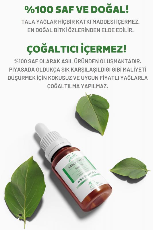 %100 Saf ve Doğal Adaçayı (Acı Elma) Yağı 20 Ml