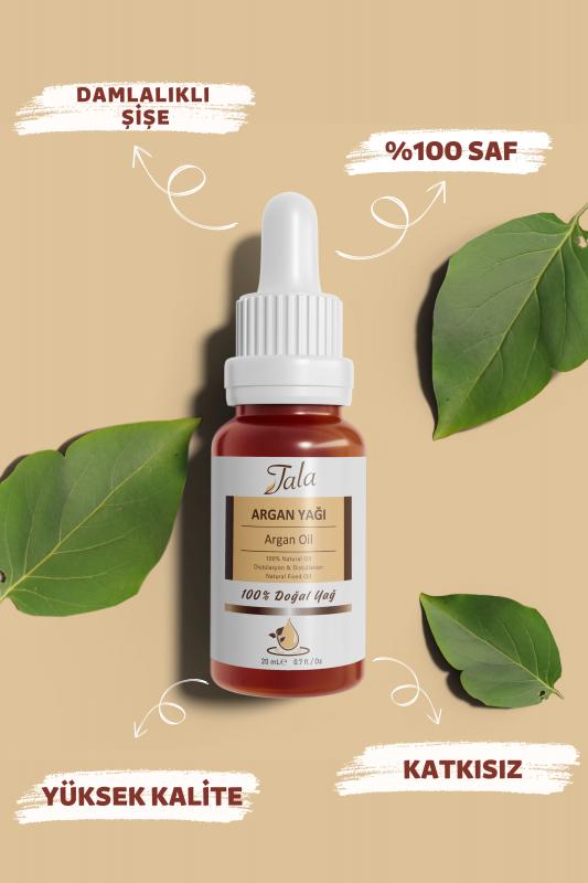 %100 Saf ve Doğal Argan Yağı  20 Ml