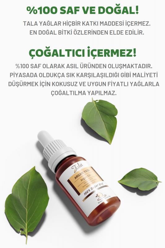 %100 Saf ve Doğal Argan Yağı  20 Ml