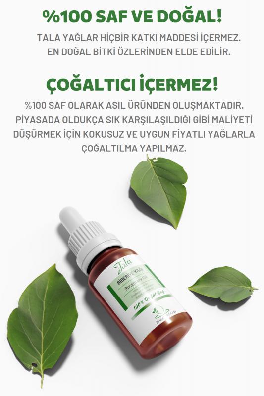 %100 Saf ve Doğal Biberiye Yağı 20 Ml