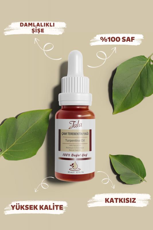 %100 Saf ve Doğal Çam Terebentin Yağı 20 Ml