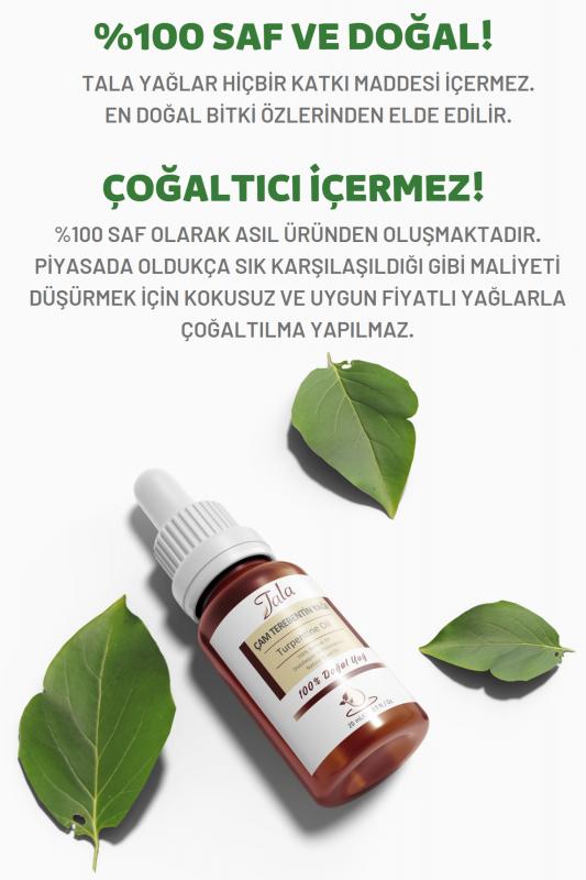 %100 Saf ve Doğal Çam Terebentin Yağı 20 Ml