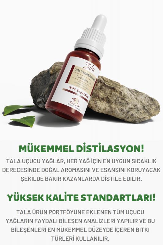 %100 Saf ve Doğal Çam Terebentin Yağı 20 Ml