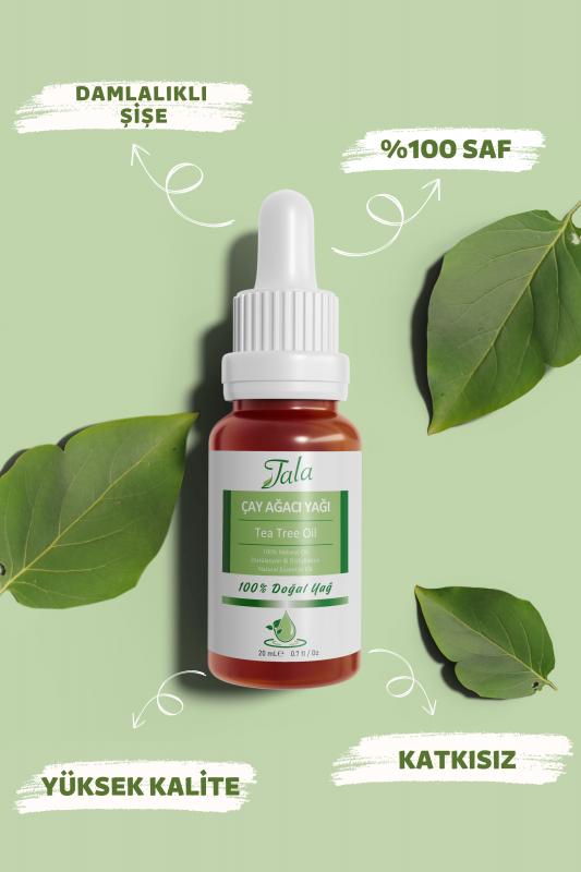 %100 Saf ve Doğal Çay Ağacı Yağı 20 Ml