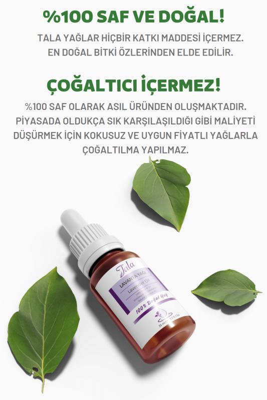 %100 Saf ve Doğal Lavanta Yağı 20 Ml