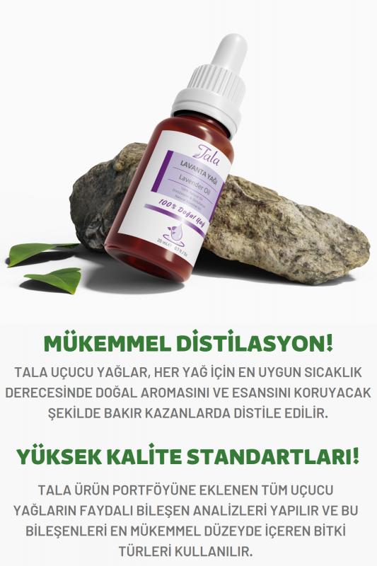 %100 Saf ve Doğal Lavanta Yağı 20 Ml