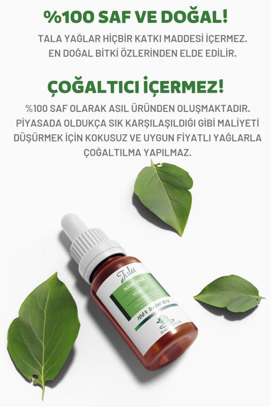 %100 Saf ve Doğal Nane Yağı 20 Ml