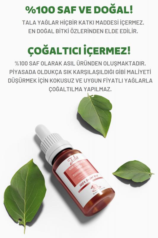 %100 Saf ve Doğal Nar Çekirdeği Yağı Soğuk Sıkım 20 Ml