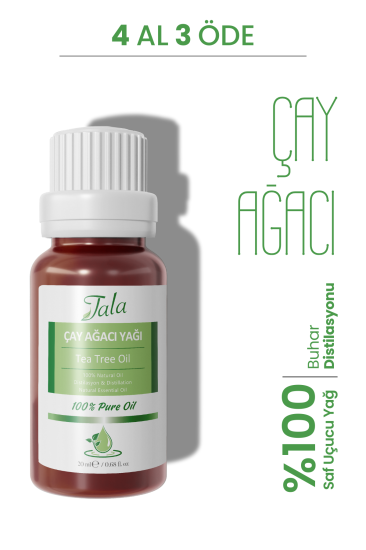 %100 Saf ve Doğal Çay Ağacı Yağı 20 Ml