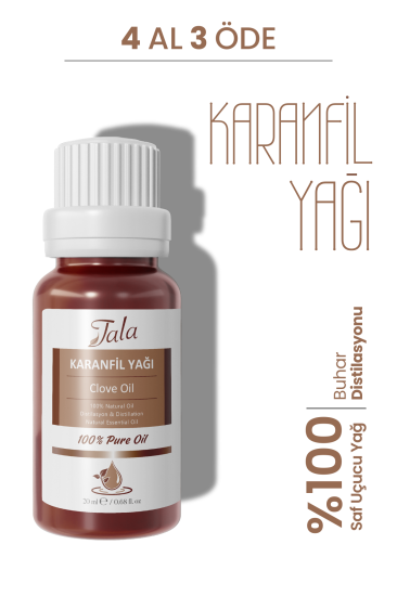 %100 Saf ve Doğal Karanfil Yağı 20 Ml