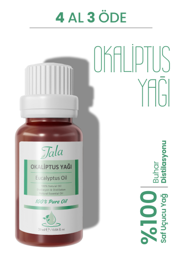 %100 Saf ve Doğal Okaliptus Yağı 20 Ml