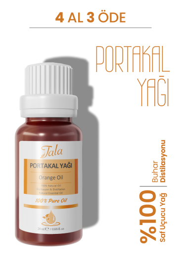 %100 Saf ve Doğal Portakal Yağı 20 Ml