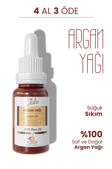 %100 Saf ve Doğal Argan Yağı  20 Ml
