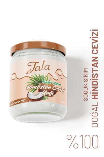 Organik Hindistan Cevizi Yağı %100 Doğal Soğuk Sıkım 100 Ml