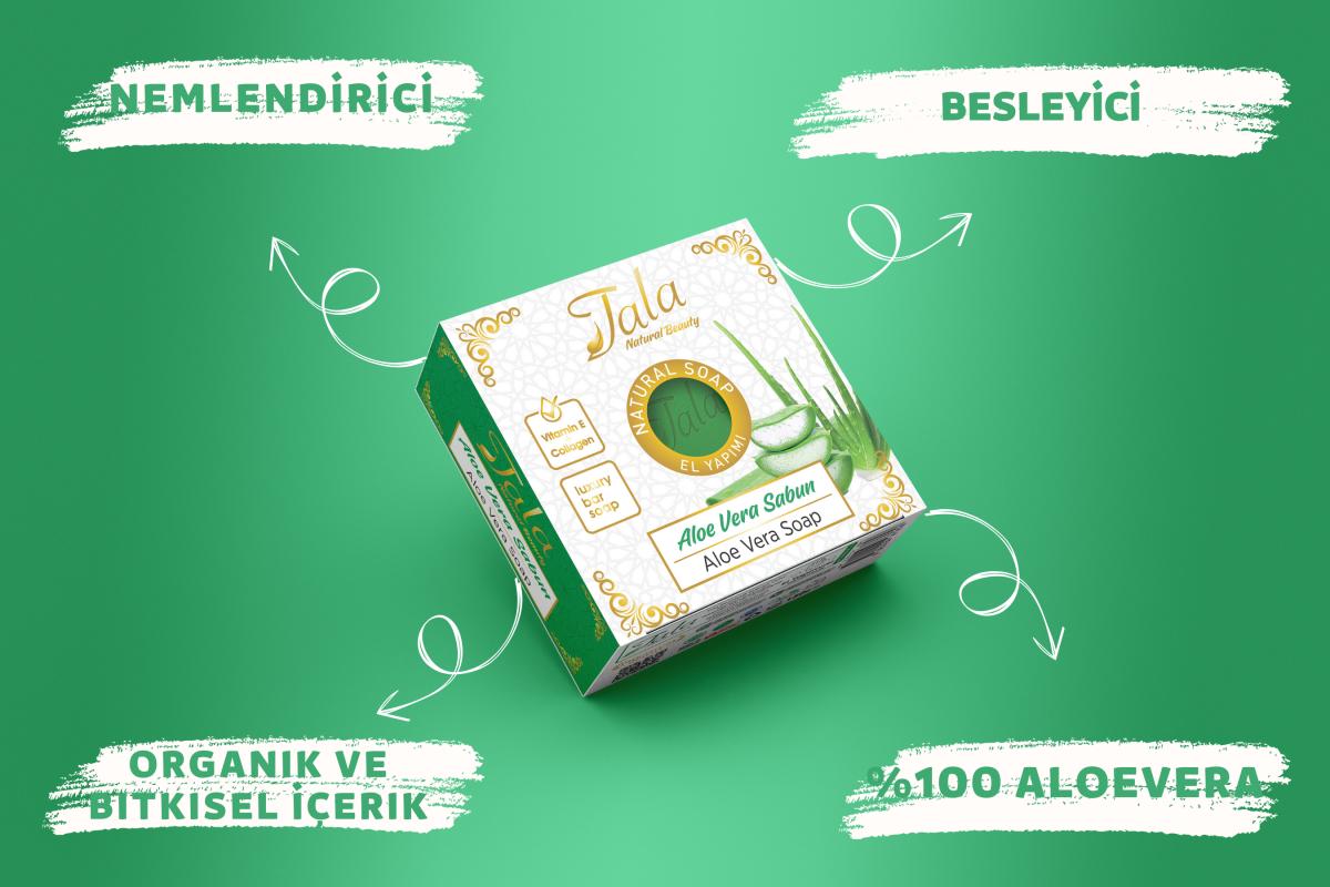 Aloevera Sabunu Doğal Nemlendirici Besleyici 150 Gr