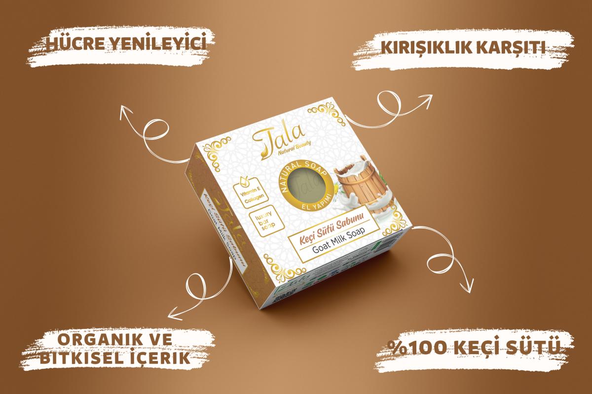 Keçi Sütü Sabunu Doğal Gözenek Sıkılaştırıcı ve Sivilce Karşıtı 150 Gr