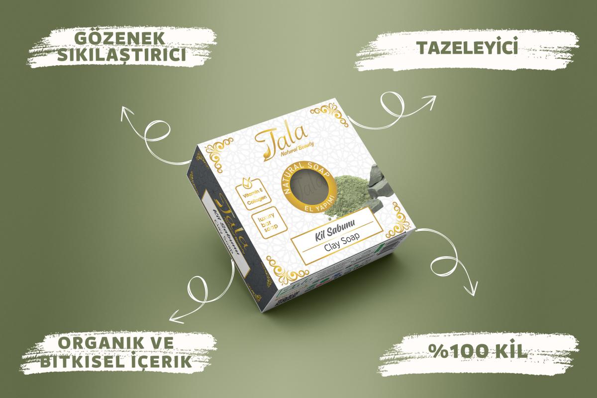 Kil Sabunu Doğal Gözenek Sıkılaştıcı Tazeleyici 150 Gr