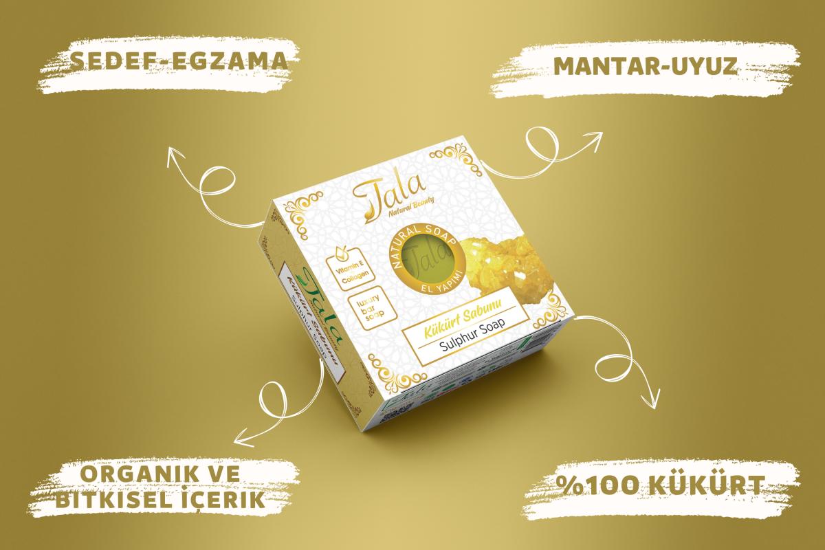 Kükürt Sabunu Doğal Egzama Sedef Mantar Karşıtı 150 Gr