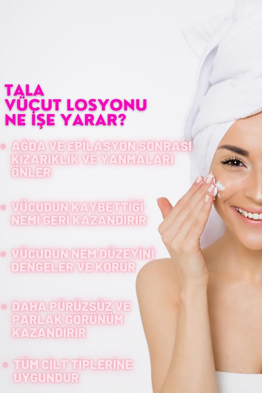 Epilasyon Sonrası Nemlendirici Losyon Aydınlatıcı Vücut Losyonu 100 Ml